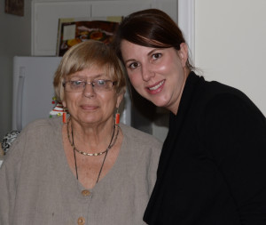 Pam Lane, a former resident at A.G. Rhodes and Jennifer Gilbreth, Director of Rehabilitation at A.G. Rhodes of Cobb.