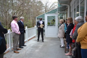 The Jane C. Schweers Memorial Greenhouse Dedication, A.G. Rhodes