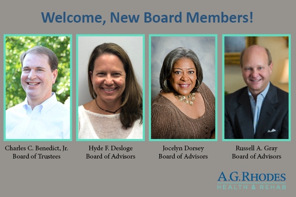 Welcome, New Board Members!, A.G. Rhodes