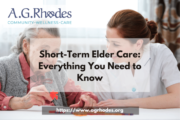 Everything you need to know about short-term elder care