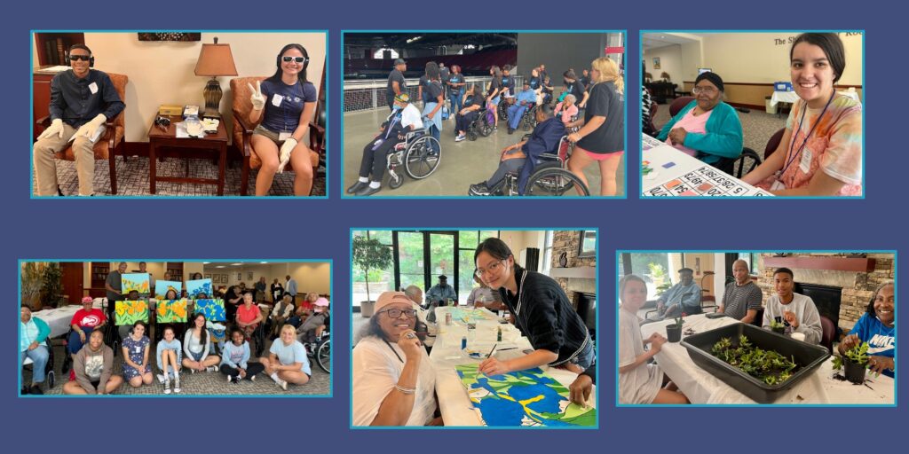 Unique Service Camp Connects Elders &#038; Teens, A.G. Rhodes