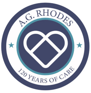 120 Years of Care, A.G. Rhodes