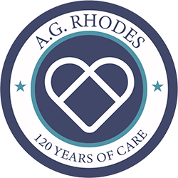 120 years of care logo