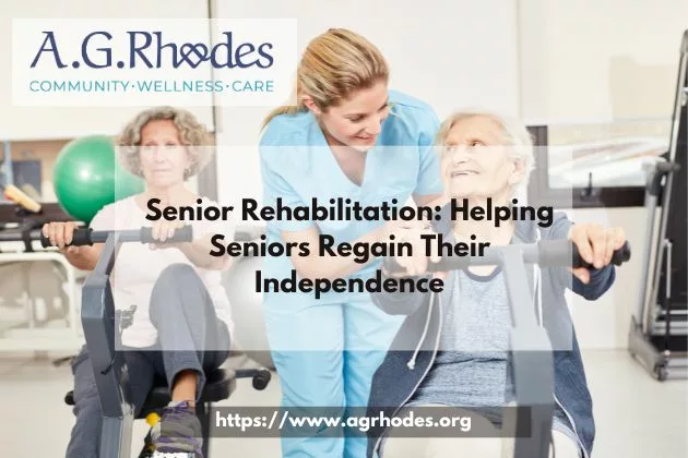 Senior Rehabilitation Programs