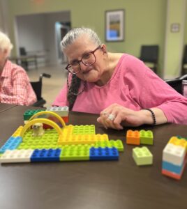 Volunteer Shows Elders How to LEGO and Have a Good Time, A.G. Rhodes
