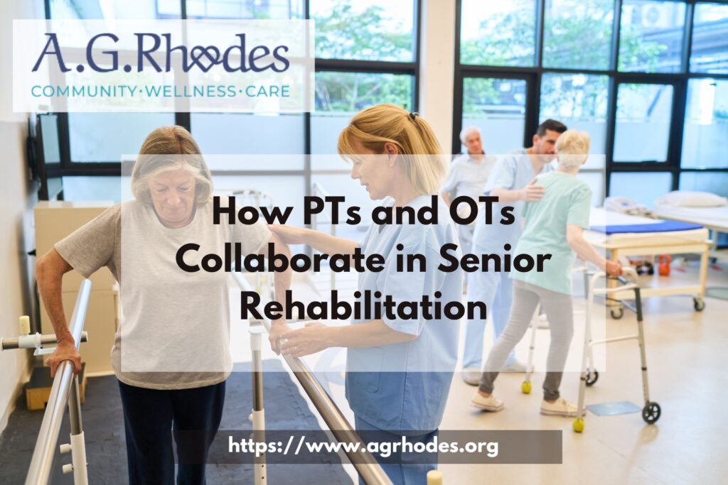 How PTs and OTs Collaborate in Senior Rehabilitation