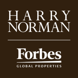 Harry NormanI__Vertical - FGP logo lockup_Text-w_Background Harry Norman Logo