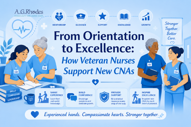 From Orientation to Excellence How Veteran Nurses Support New CNAs